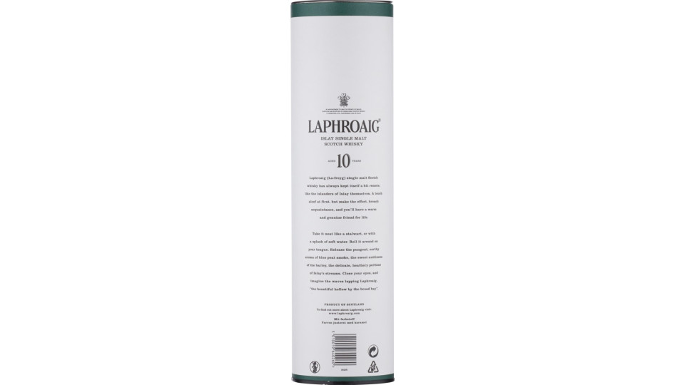 Laphroaig whisky 10y cl.70