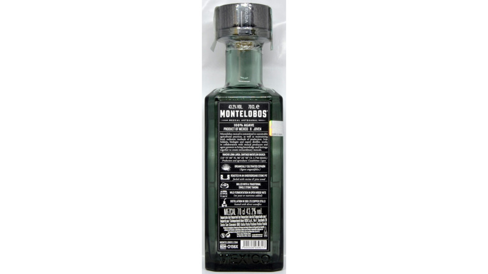 Montelobos tequila mezcal espadin cl.70