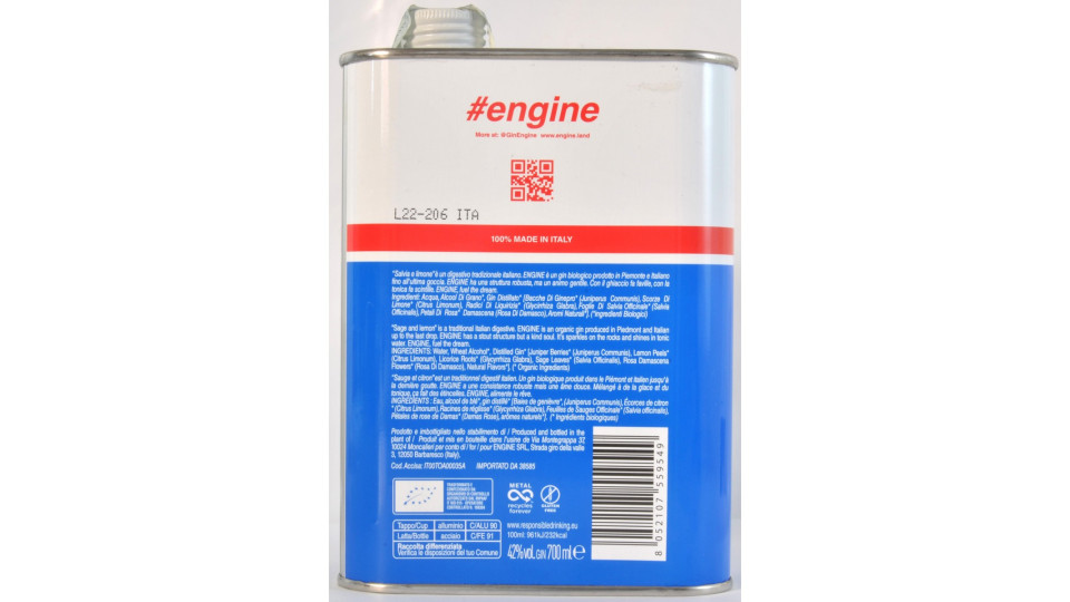 Engine gin cl.70 42°