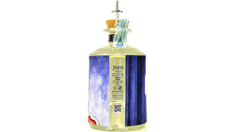 J.rose london dry gin cl70 43°