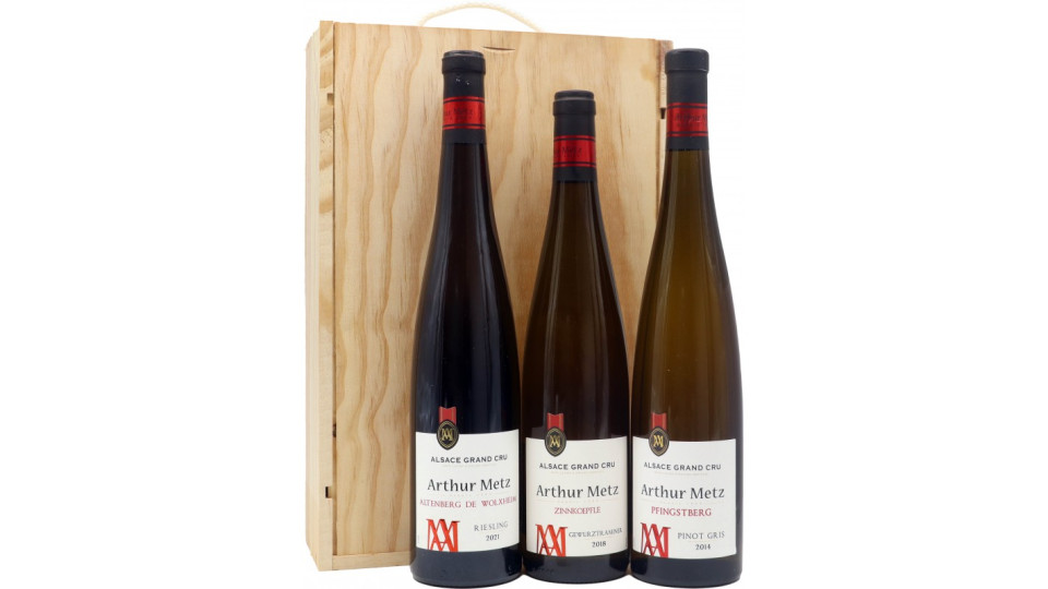 Arthur metz cassa legno piinot grigio - gewurtz traminer...