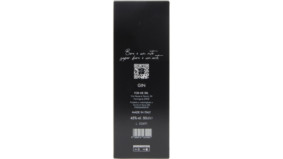 4 me gin astucciato cl.50