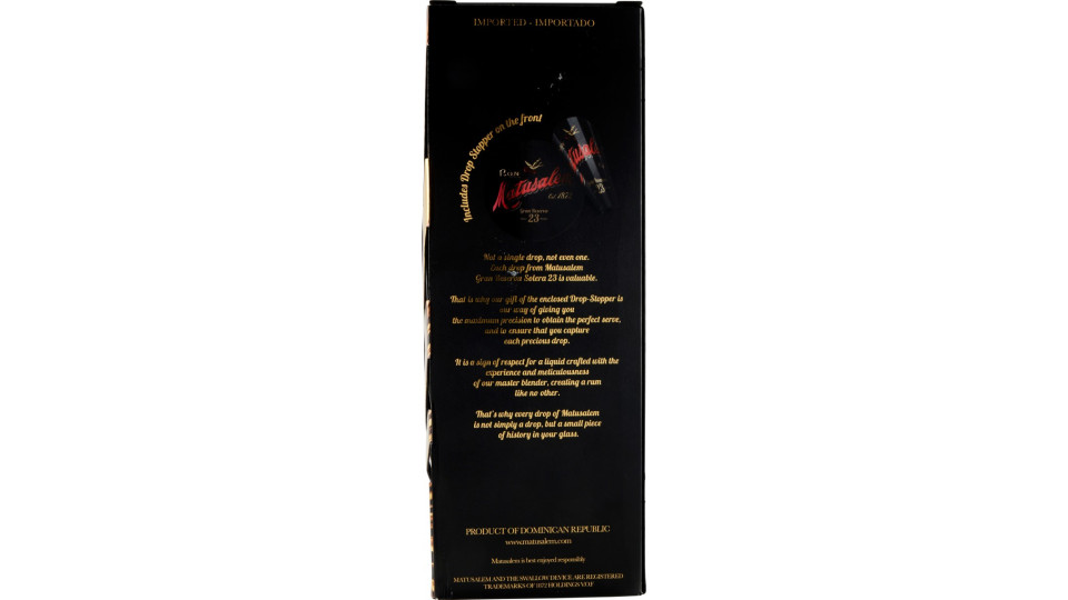 Matusalem Ron Gran Reserva 23 70 cl. 40°