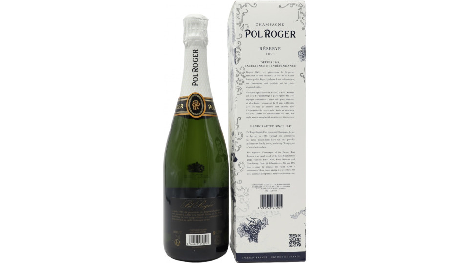 Pol roger champagne brut astucciato cl.75