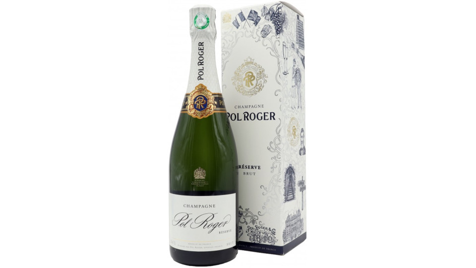 Pol roger champagne brut astucciato cl.75