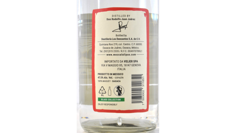 Alipus san juan mezcal lt.1 47.5°