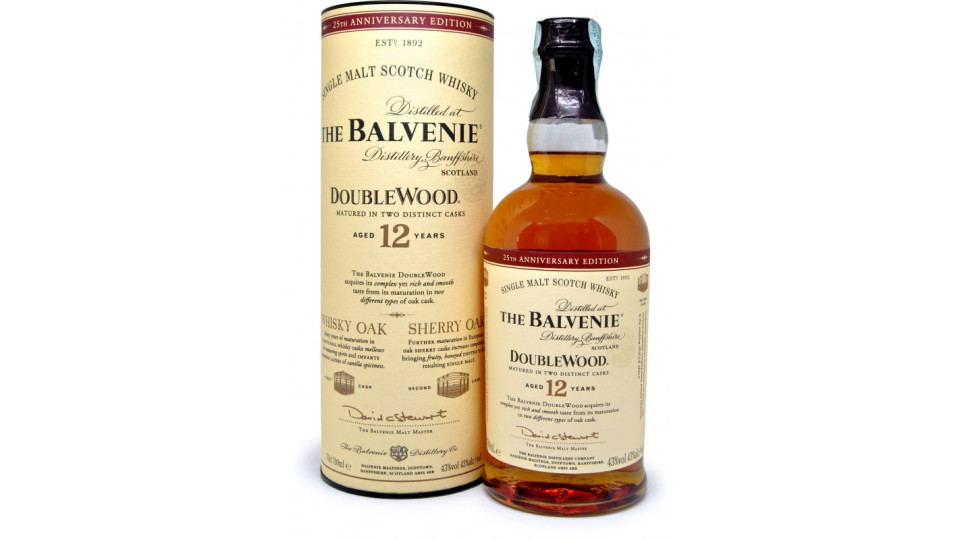 The balvenie whisky 12y doublewood cl.70