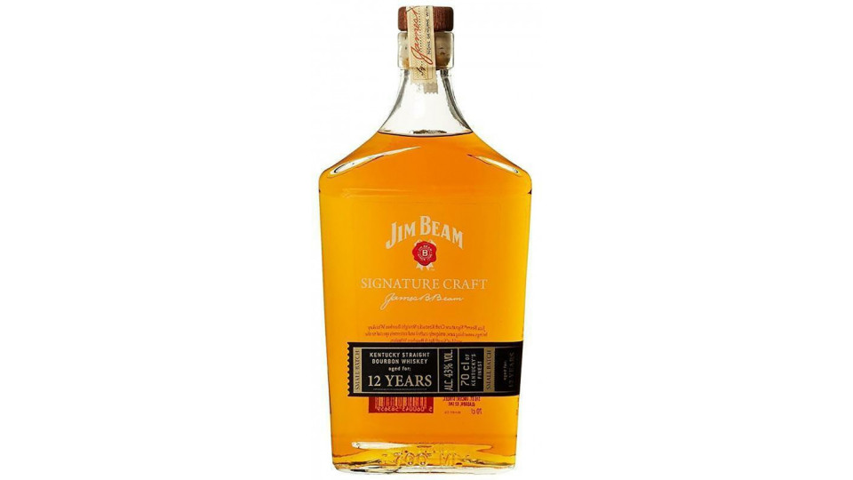 Jim beam whisky signature craft 12y cl.70 43°