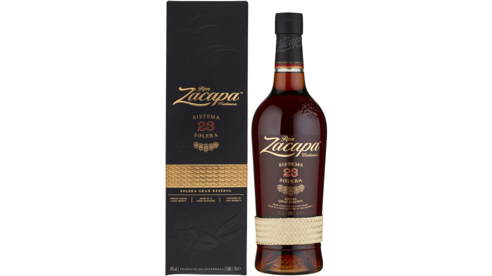Zacapa rum solera 23 y cl.70