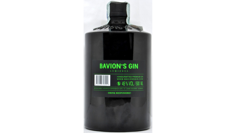 Bavion's gin luminous cl.50 45°