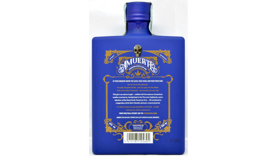 Amuerte blu gin cl.70
