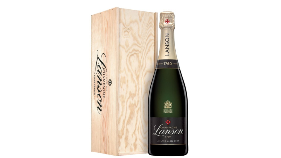 Lanson | Brut Black Label - cassetta Legno - A.O.C. - Magnum
