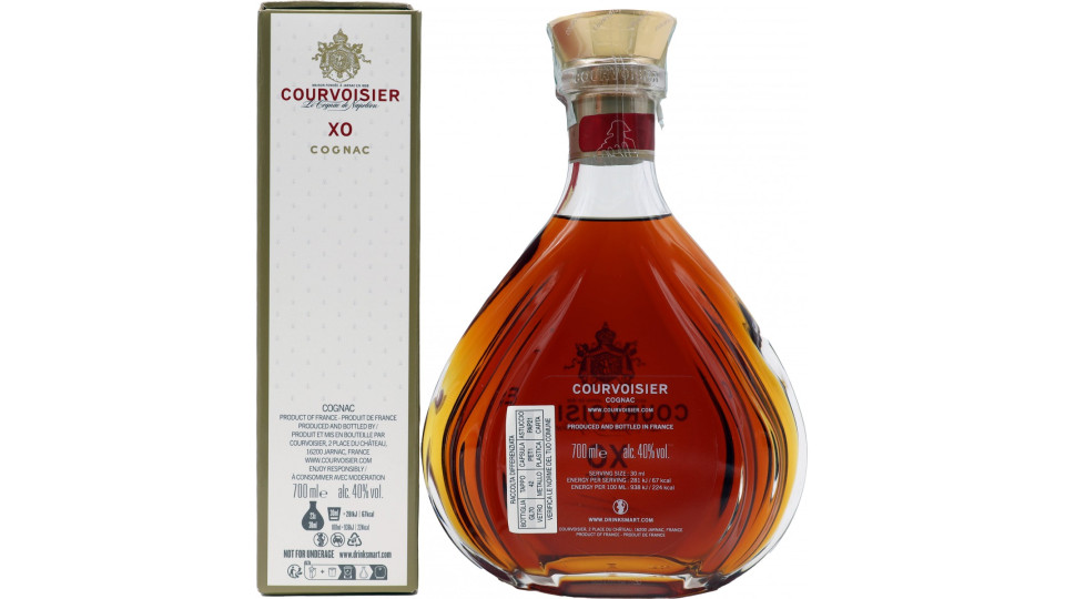 Courvoisier xo cognac astucciato cl.70 40°
