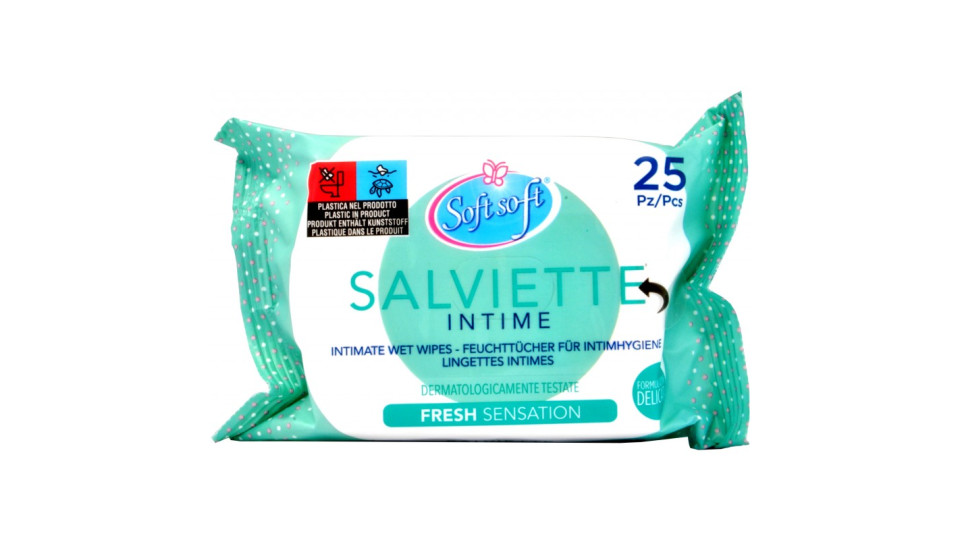 Soft Soft salviette intime fresh pz.25