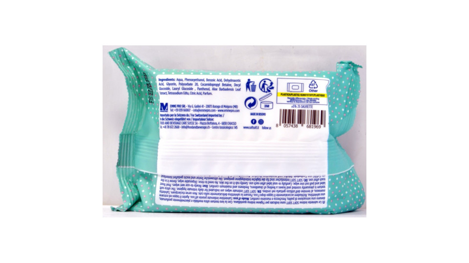 Soft Soft salviette intime fresh pz.25