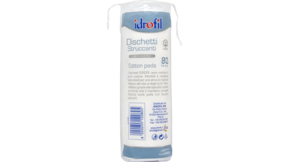 Idrofil dischetti struccanti pz.80