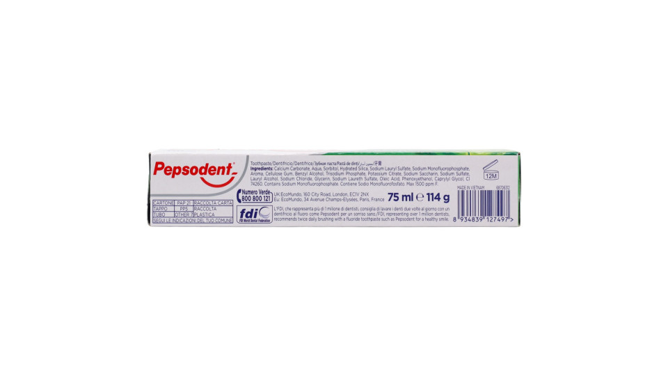 Pepsodent dentifricio active fresh ml.75