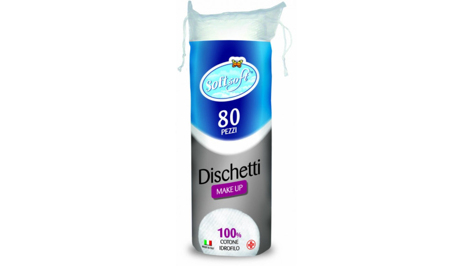 Soft Soft dischetti levatrucco x 80