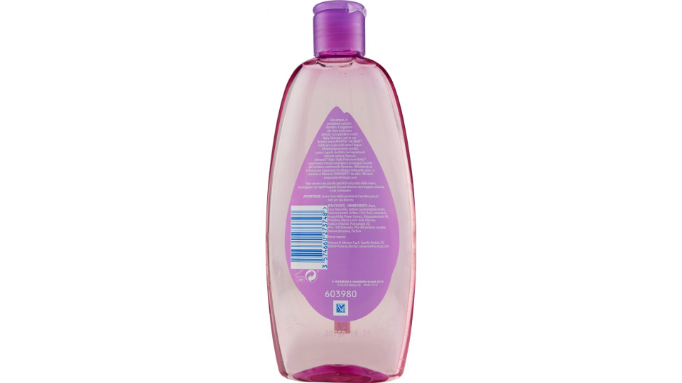 Johnson's baby shampoo lavanda ml.250+50