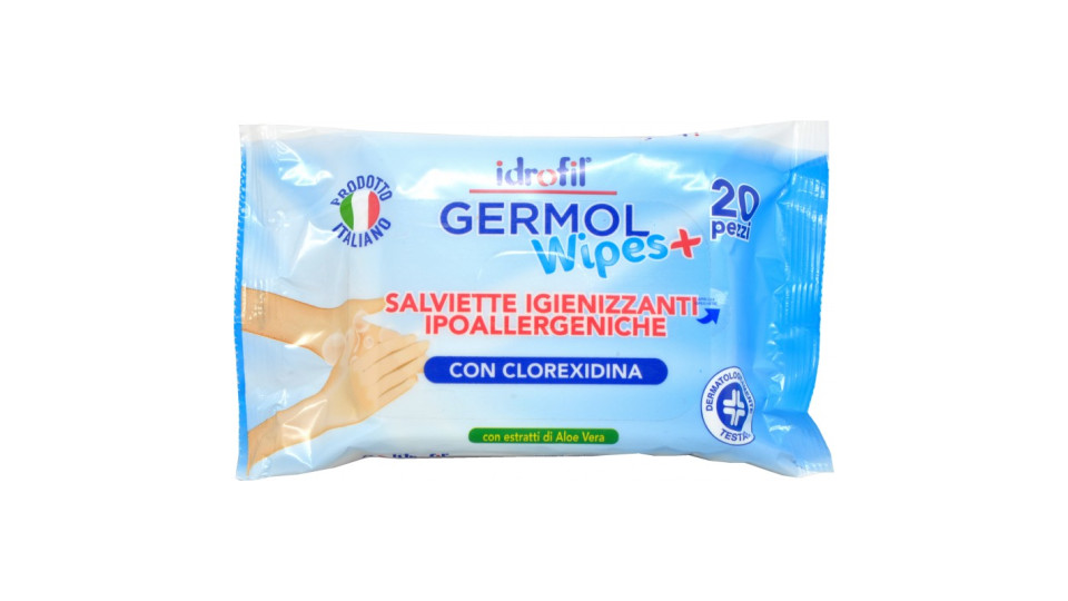 Idrofil salviettine igienizzanti pz.20