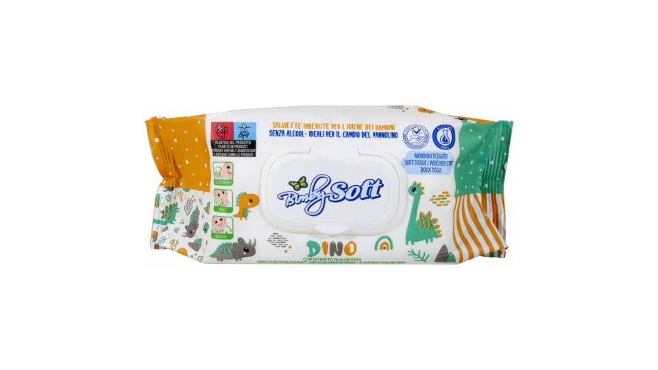 Soft salviette bimby dino pz.72