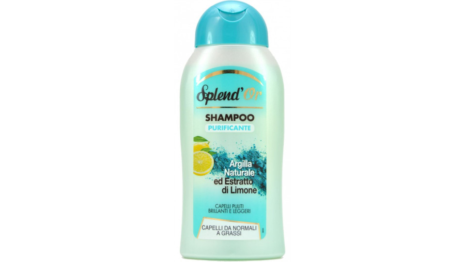 Splend'or shampoo argilla/limone ml.300
