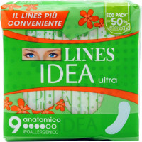 Lines Idea ultra giorno anatomico 9 pz