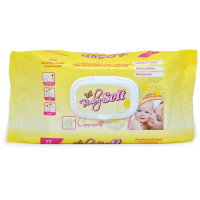 Soft Soft salviette bimby camomilla x72