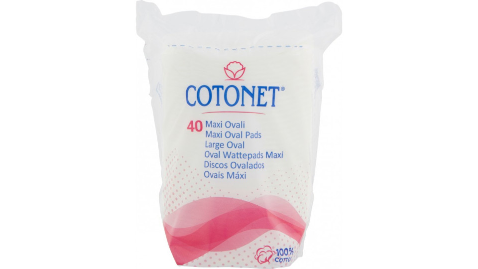 Cotonet dischetti maxi ovali x40