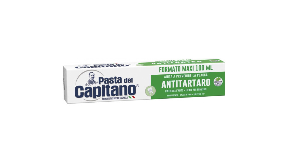 Pasta del Capitano dentifricio Antitartaro 100 ML