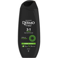 Dermomed men doccia 3in1 power ml.250