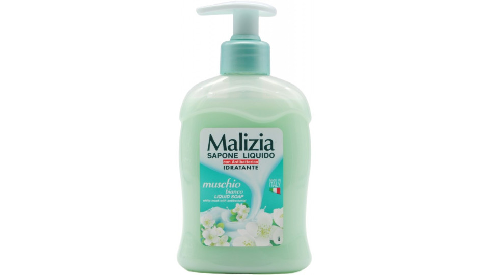 Malizia Sapone Liquido muschio bianco ml.300