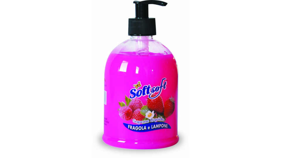 Soft Soft sapone liquido mani fragola ml500
