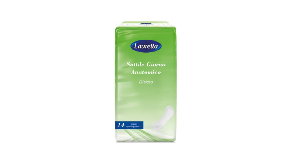 Laurella assorbenti giorno sottile anatomico disteso pz.14