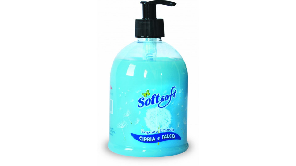 Soft Soft sapone liquido mani talco ml.500