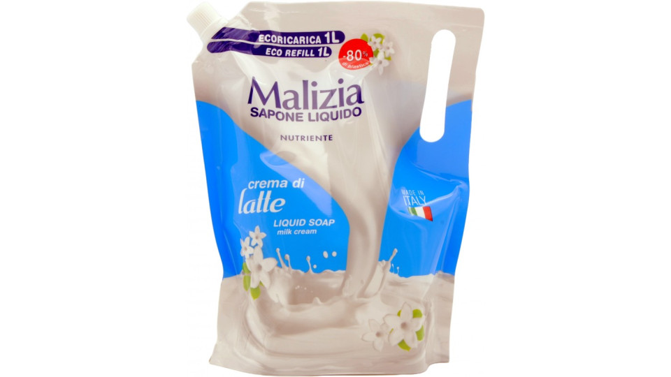 Malizia Sapone Liquido crema di latte ml.300