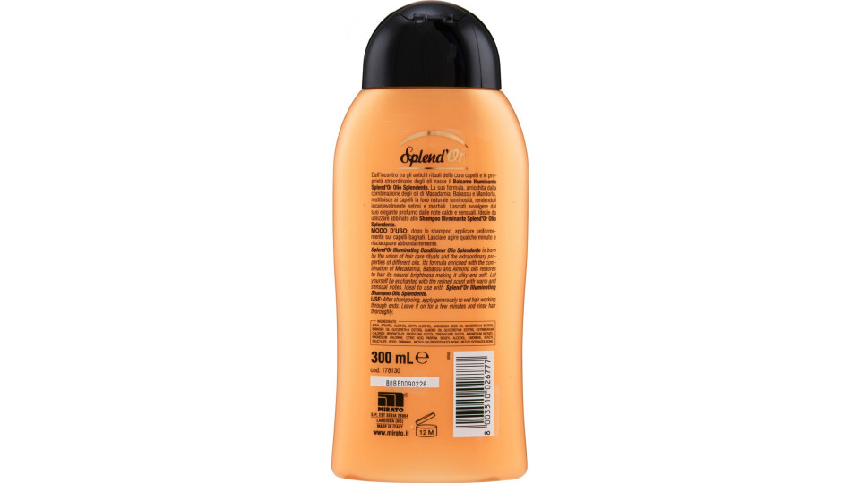 Splend'or balsamo olio splendente n ml300