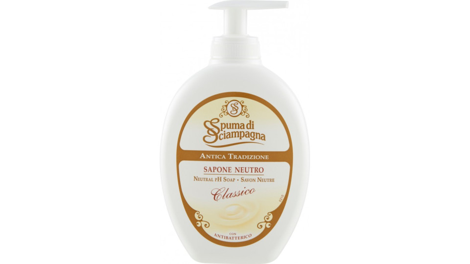 Spuma di Sciampagna Antica Tradizione Sapone Neutro Classico...