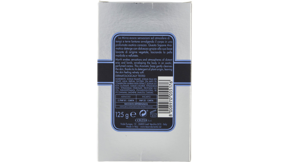 Tesori d'Oriente Mirra Sapone Aromatico 125 g