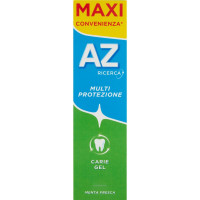 AZ Dentifricio Multi Protezione Carie Gel Menta Fresca 75 ml +...