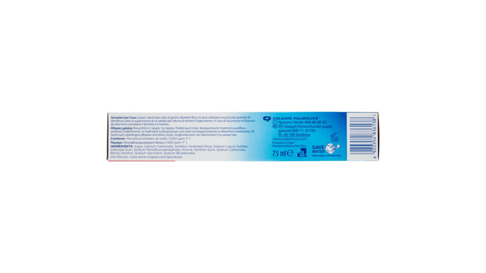 Colgate dentifricio Family Action protezione carie 75 ml