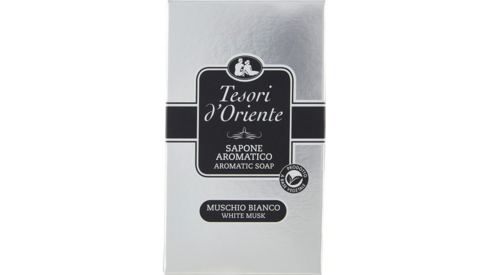 Tesori d'Oriente Muschio Bianco Sapone Aromatico 125 g