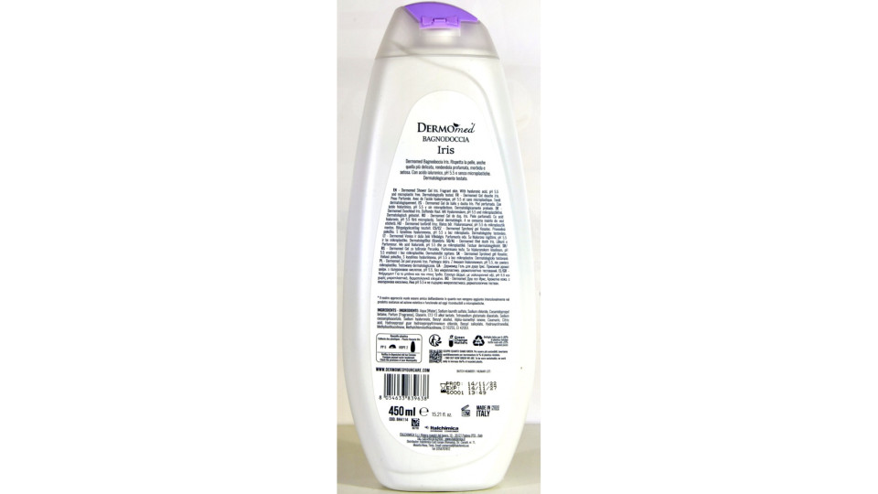 Dermomed bagno iris ml.450
