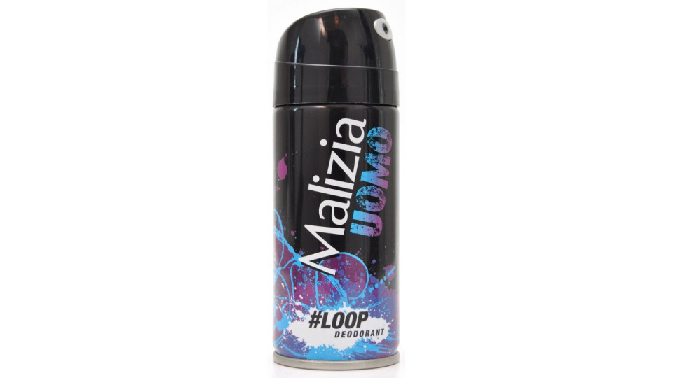 Malizia deodorante uomo loop ml.100
