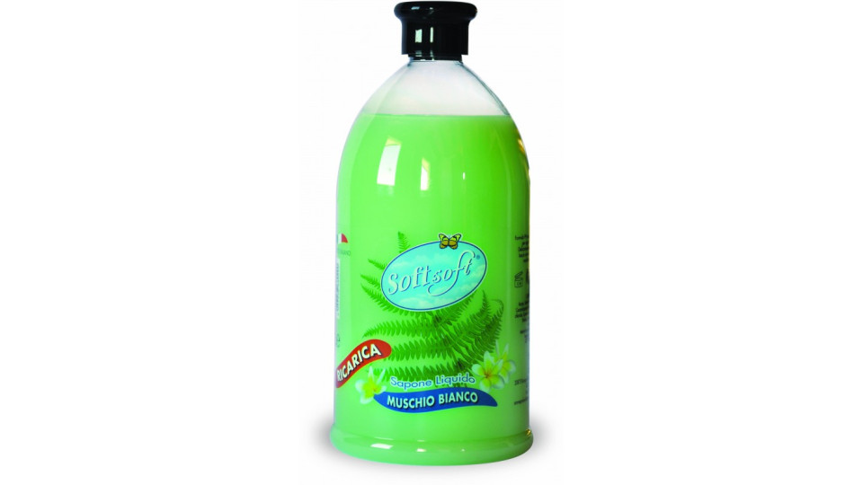 Soft Soft sapone liquido muschio ricarica lt.1
