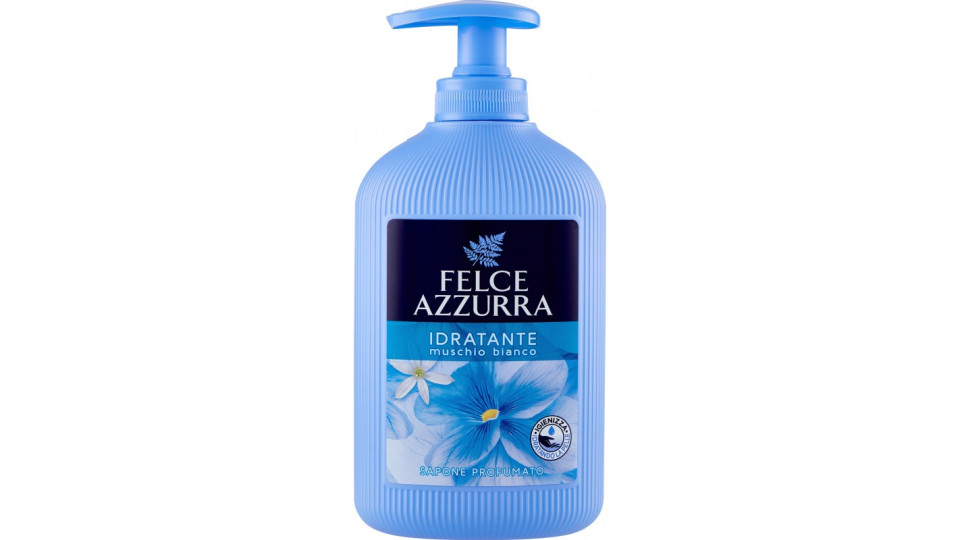 Felce Azzurra Idratante muschio bianco Sapone Profumato 300 ml