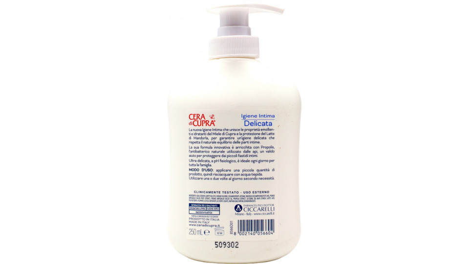 Cera di Cupra Igiene Intima Delicata 250 mL