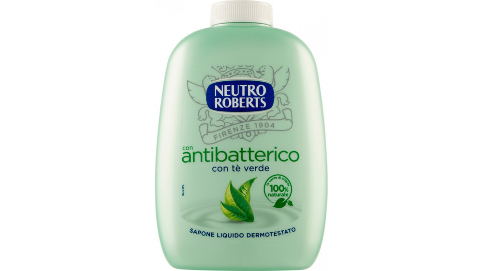 Neutro Roberts con antibatterico con tè verde Sapone Liquido...