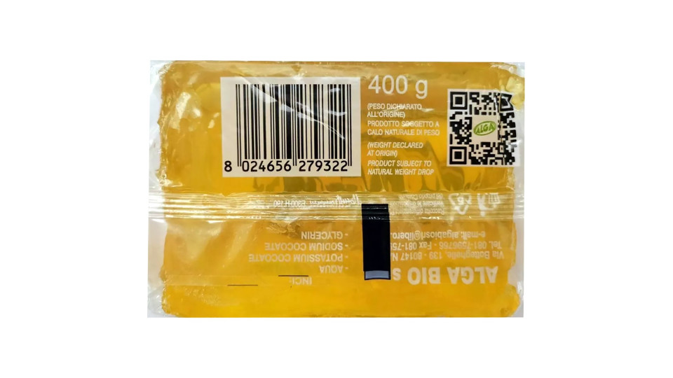 Alga sapone ecologico gr.400