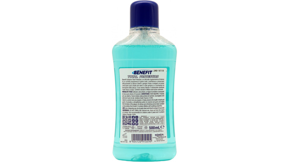 Benefit Total Protection Collutorio Delicato 500 mL